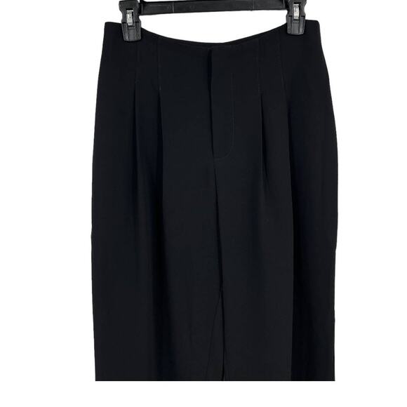 Cinq A Sept pants Ruthy High Rise Pleated Straight black size 4 - Picture 3 of 6